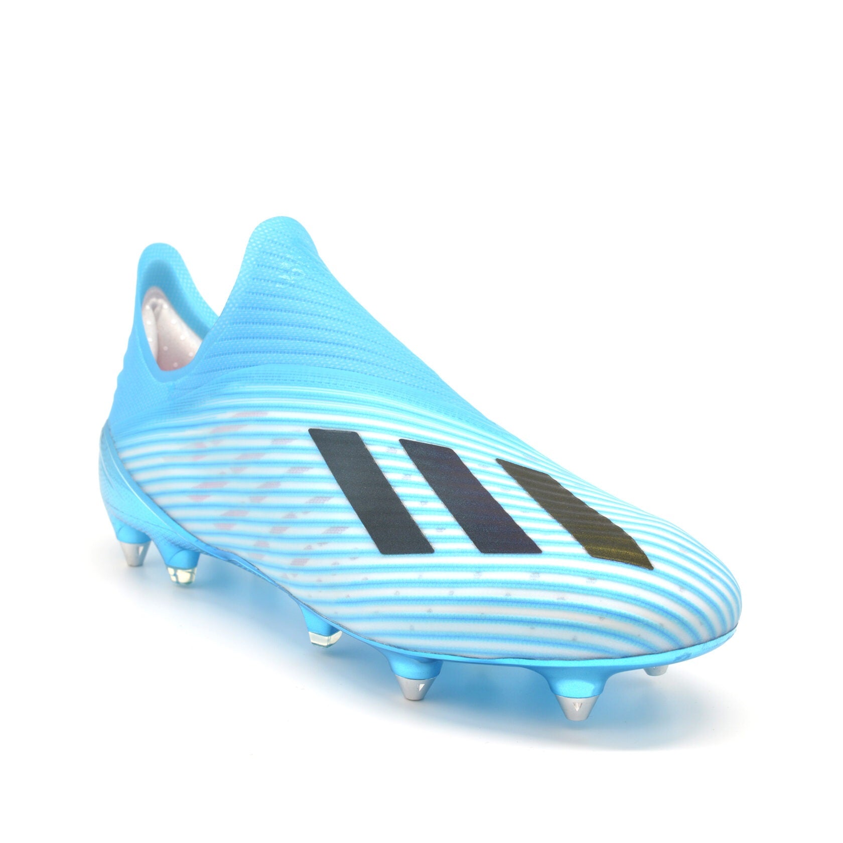 19+ FG/AG Hard Wired - Bright Cyan/Core Black - Elite Boots