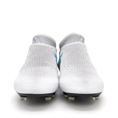 17+ PureSpeed FG/AG Dust Storm - White/Energy Blue - Elite Boots