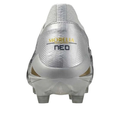 Morelia Neo IV Beta Japan FG 'Platinum Silver Pack Silver Gold' - Elite Boots