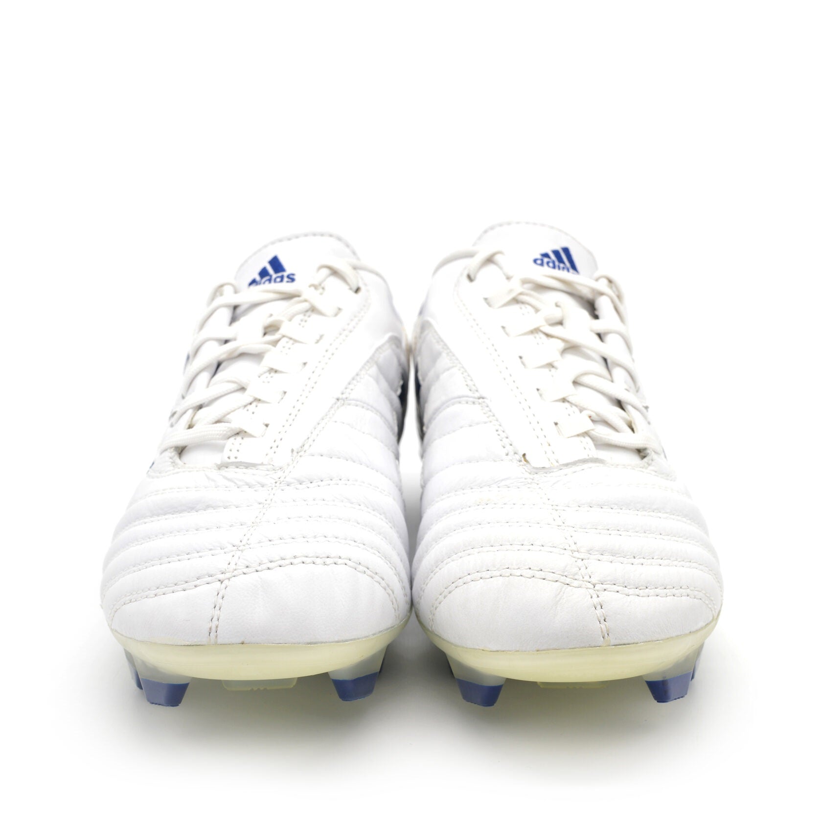 Adipure III TRX Elite FG White/Blue - Elite Boots