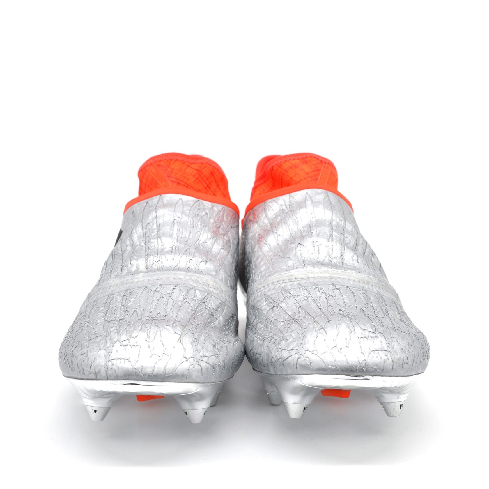 16+ PureChaos FG/AG Mercury Silver Metallic/Orange - Elite Boots