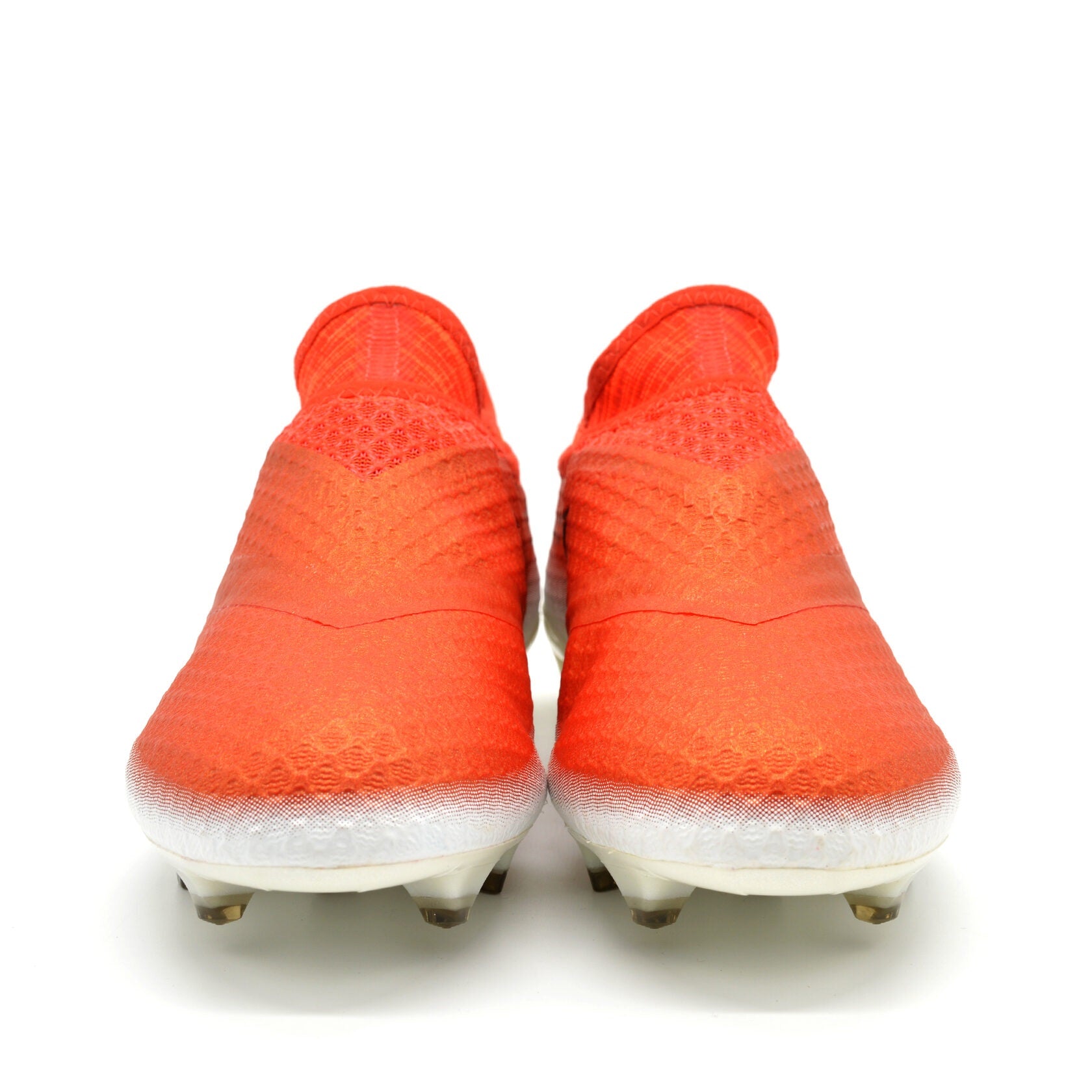 16+ PureAgility FG/AG Red Limit - White/Orange Messi - Elite Boots