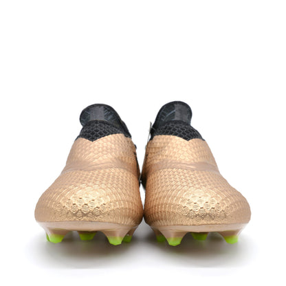 16+ PureAgility FG/AG Turbocharge - Copper/Black Messi - Elite Boots