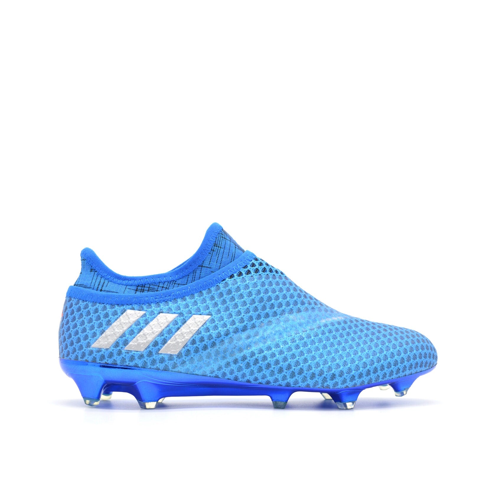 16+ PureAgility Elite FG/AG Blue/Silver Messi - Elite Boots