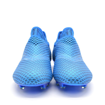 16+ PureAgility Elite FG/AG Blue/Silver Messi - Elite Boots