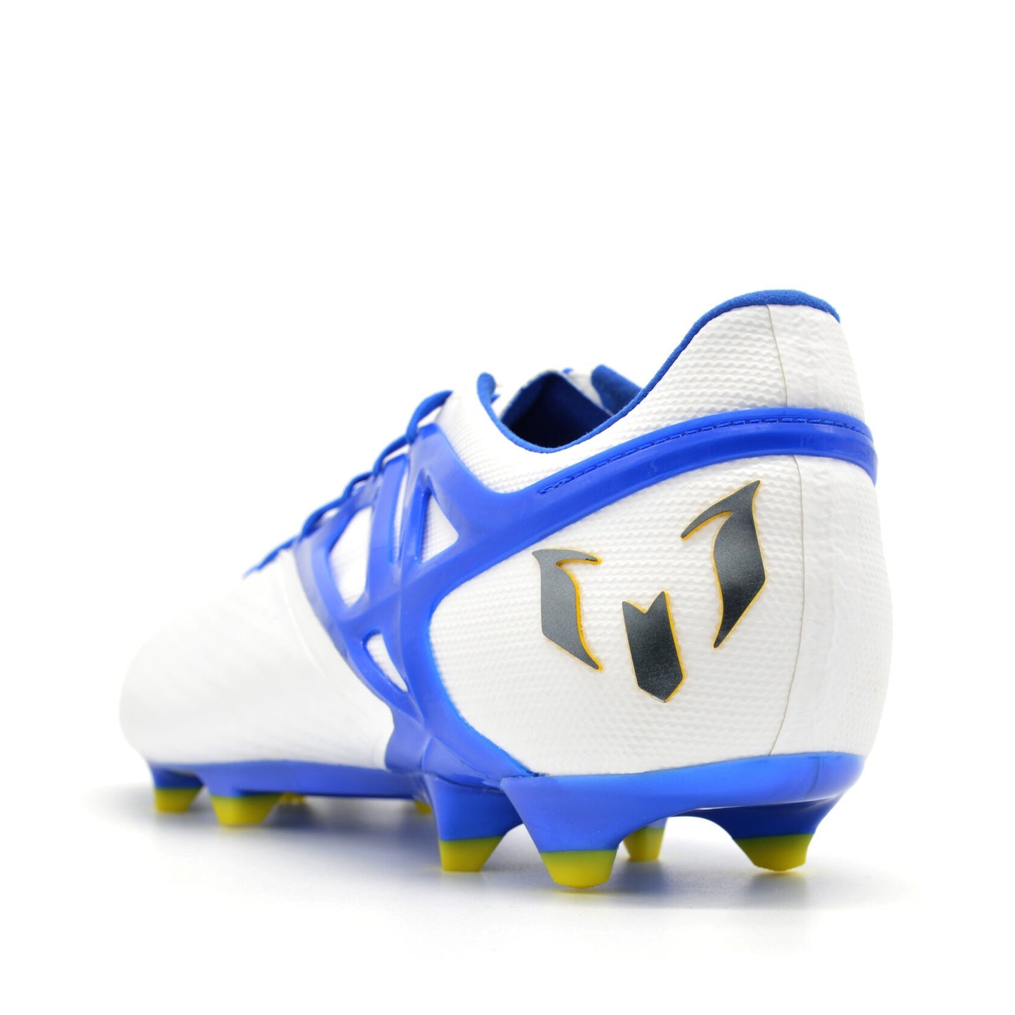 15.1 FG/AG White/Prime Blue Messi - Elite Boots
