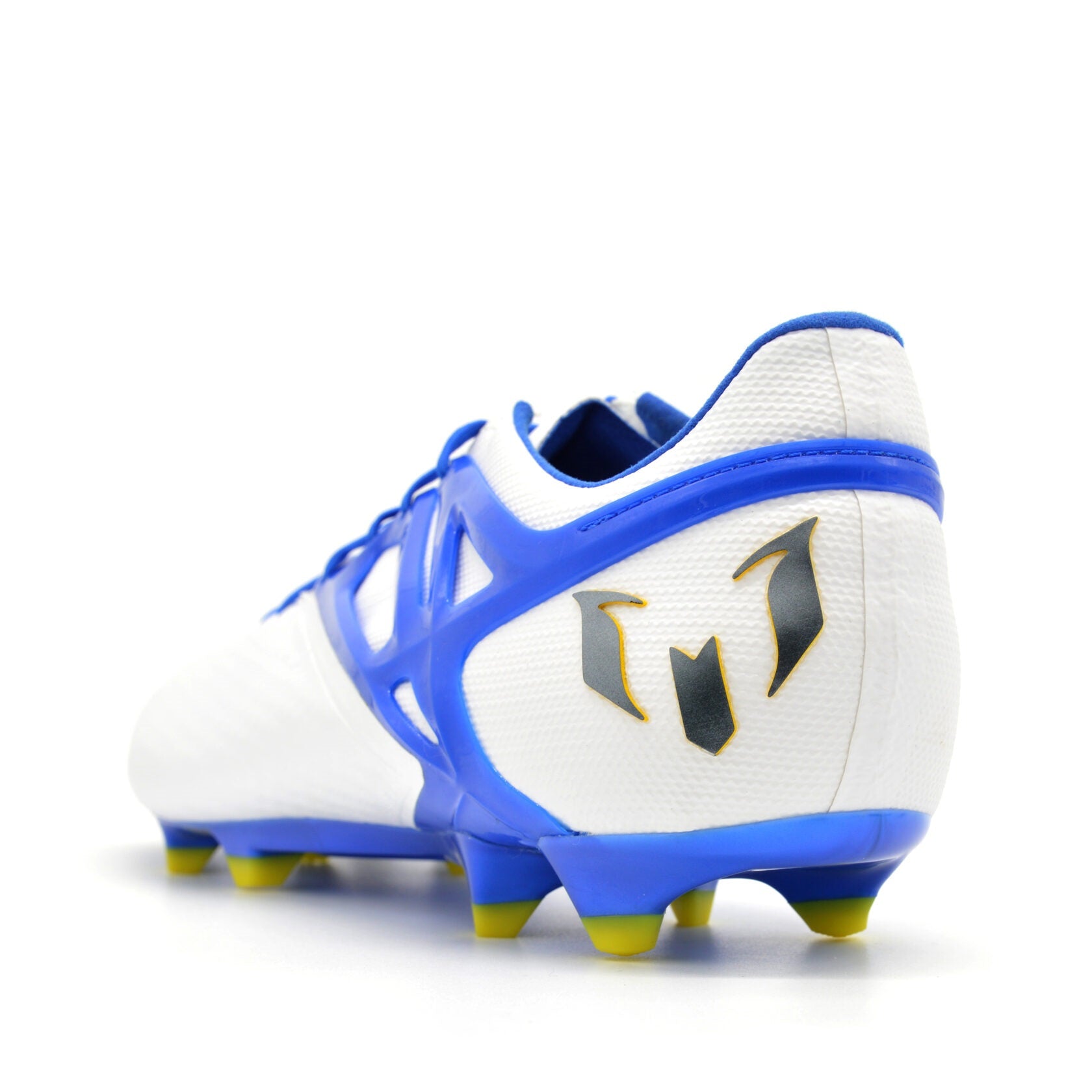 15.1 FG/AG White/Prime Blue Messi - Elite Boots