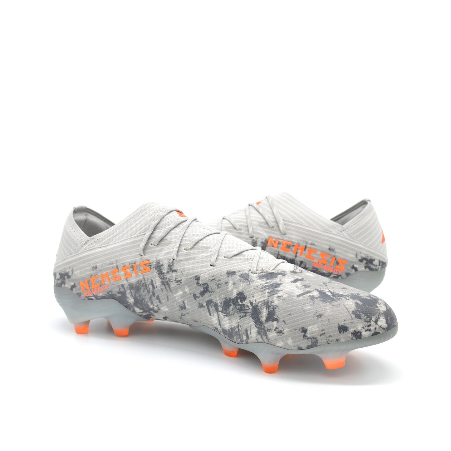Nemeziz 19.1 FG/AG Encryption Grey/Orange - Elite Boots