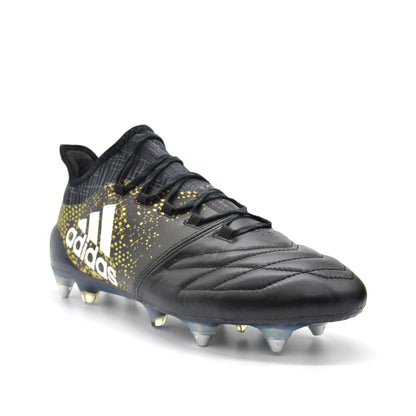16.1 FG/AG Leather Stellar Pack - Black/Gold - Elite Boots