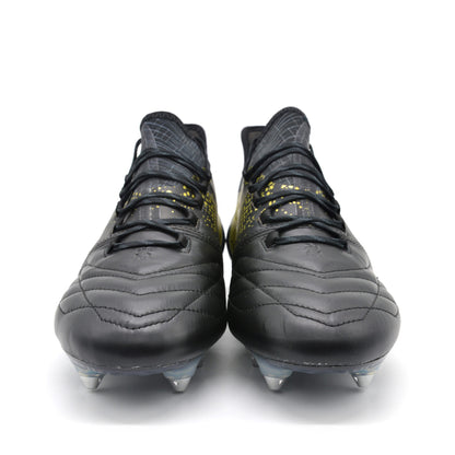 16.1 FG/AG Leather Stellar Pack - Black/Gold - Elite Boots