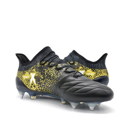 16.1 FG/AG Leather Stellar Pack - Black/Gold - Elite Boots