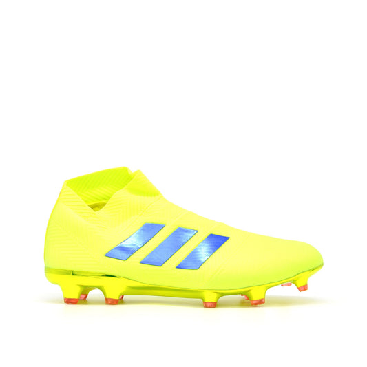 Nemeziz 18+ FG/AG Exhibit - Solar Yellow/Blue - Elite Boots