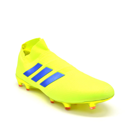Nemeziz 18+ FG/AG Exhibit - Solar Yellow/Blue - Elite Boots