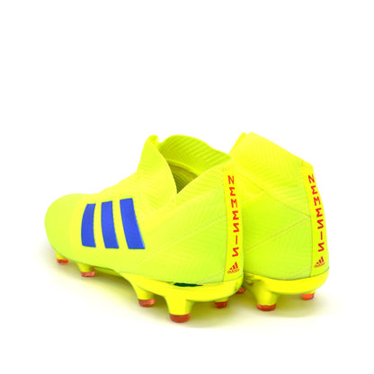 Nemeziz 18+ FG/AG Exhibit - Solar Yellow/Blue - Elite Boots