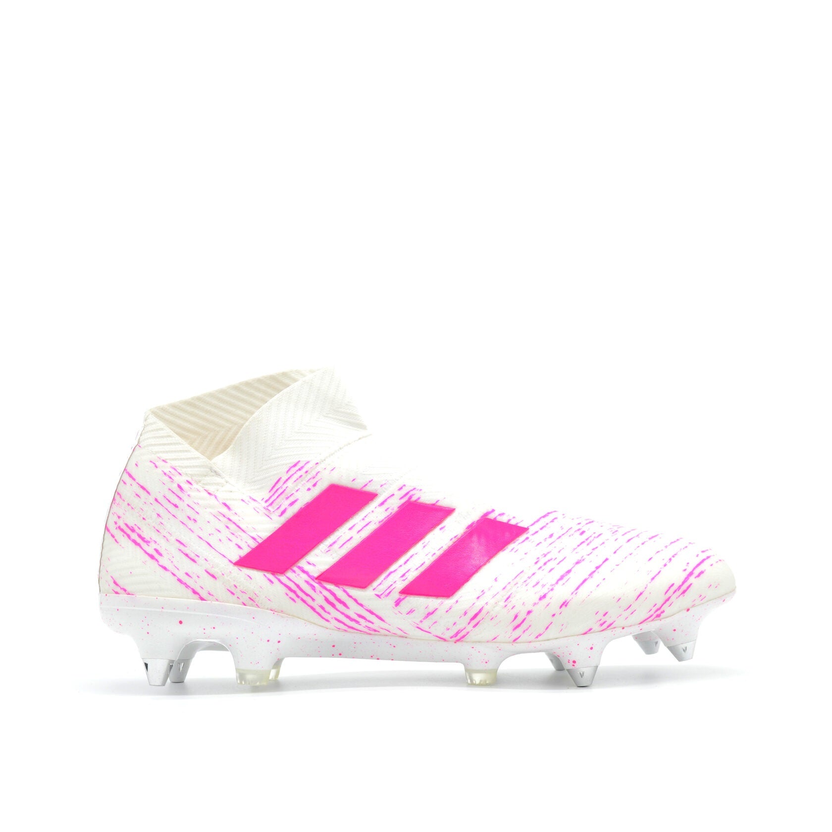 Nemeziz 18+ FG/AG Virtuso - White/Pink - Elite Boots