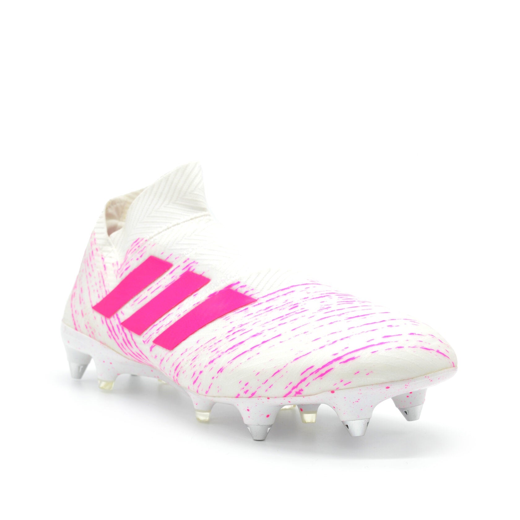 Nemeziz 18+ FG/AG Virtuso - White/Pink - Elite Boots