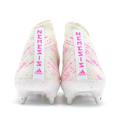 Nemeziz 18+ FG/AG Virtuso - White/Pink - Elite Boots