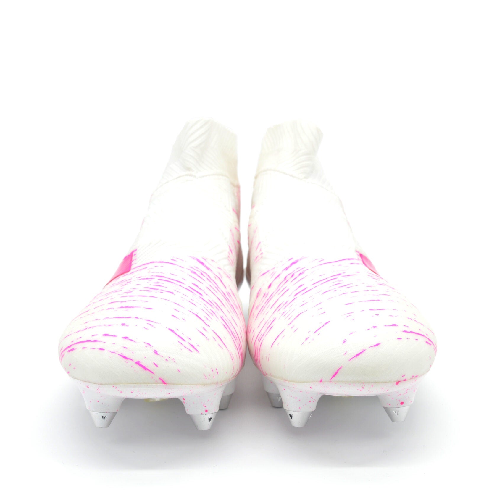 Nemeziz 18+ FG/AG Virtuso - White/Pink - Elite Boots
