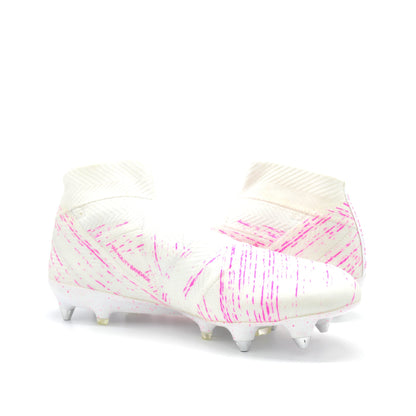 Nemeziz 18+ FG/AG Virtuso - White/Pink - Elite Boots