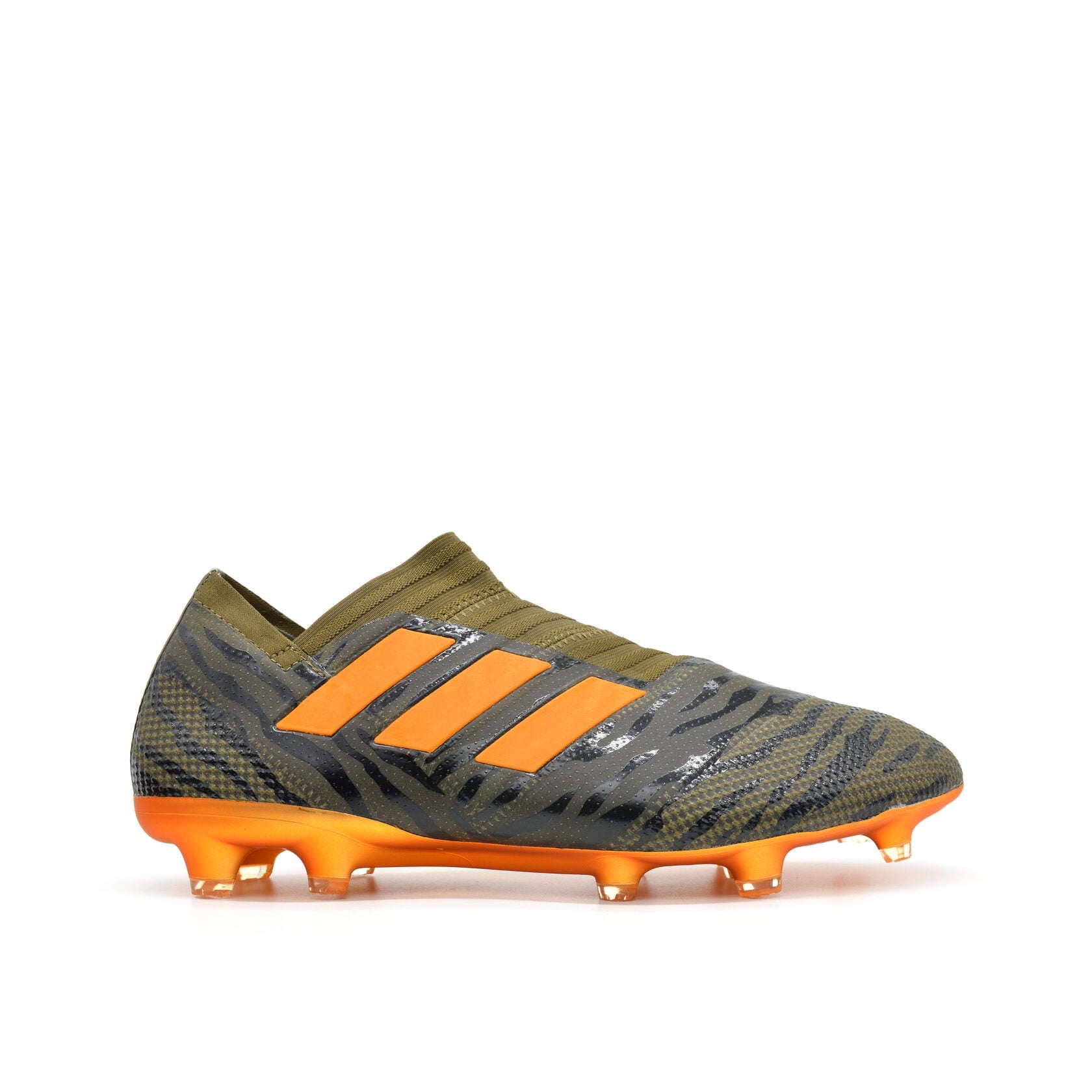Nemeziz 17+ FG/AG Lone Hunter - Olive/Orange - Elite Boots