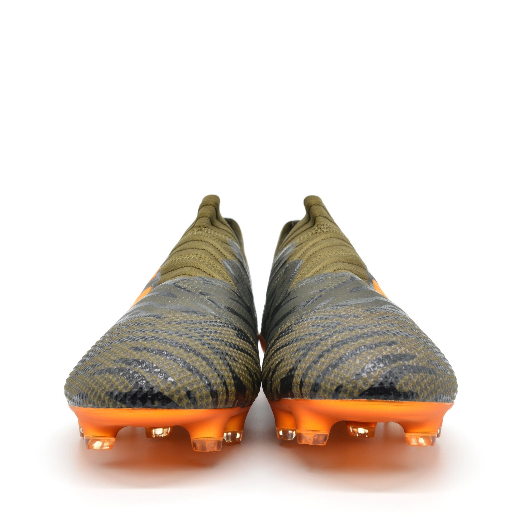 Nemeziz 17+ FG/AG Lone Hunter - Olive/Orange - Elite Boots