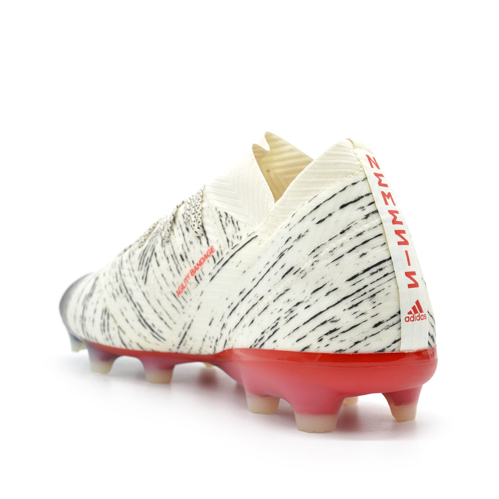 Nemeziz 18.1 FG/AG Initiator - Off White/Black - Elite Boots