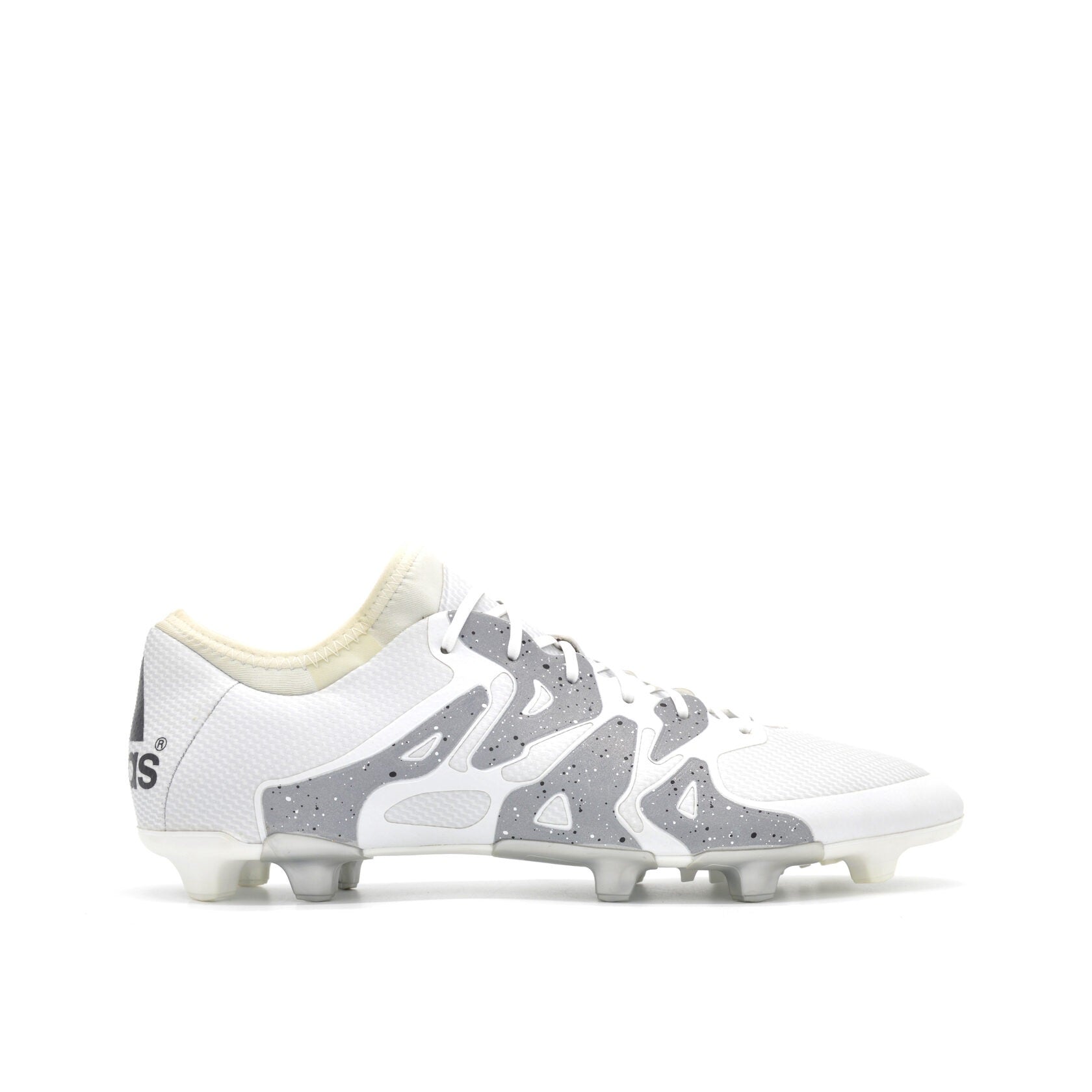 15.2 Elite FG/AG White/Silver Metallic - Elite Boots