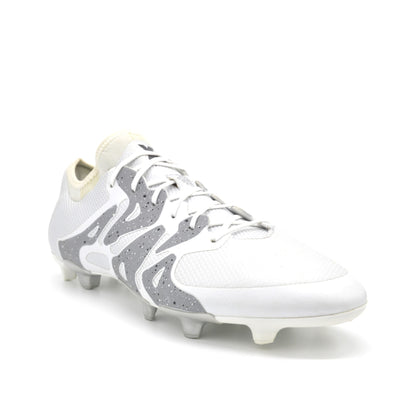 15.2 Elite FG/AG White/Silver Metallic - Elite Boots