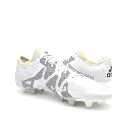 15.2 Elite FG/AG White/Silver Metallic - Elite Boots