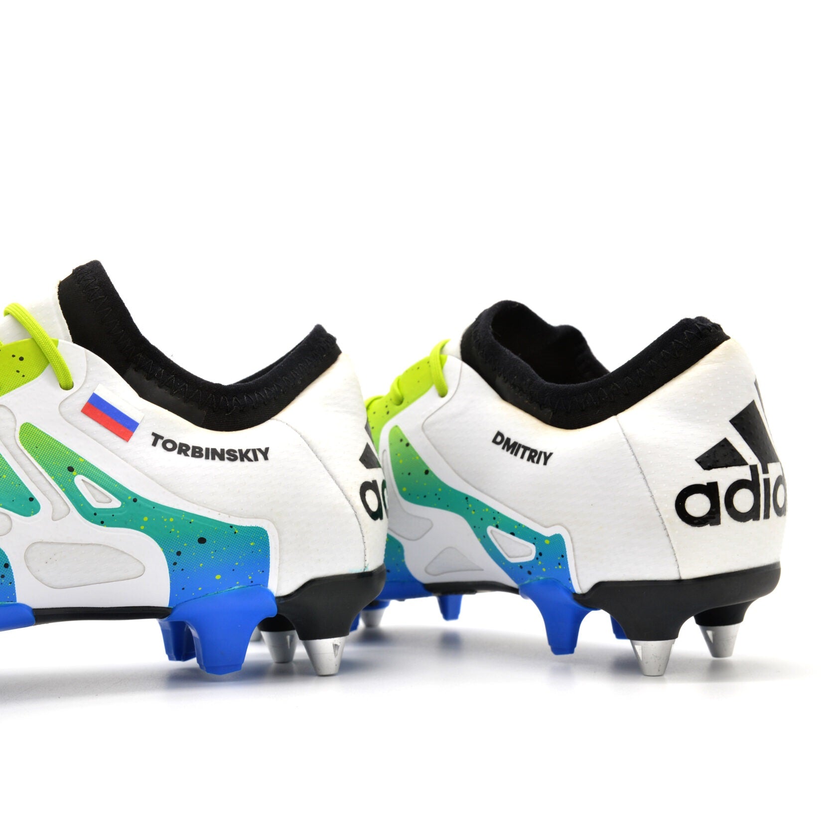 15.1 Leather FG/AG Elite 'White/Semi Solar Slime - Elite Boots