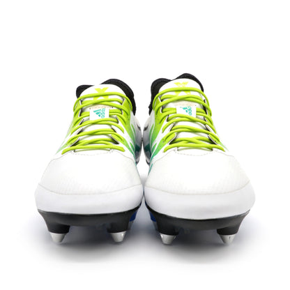 15.1 Leather FG/AG Elite 'White/Semi Solar Slime - Elite Boots