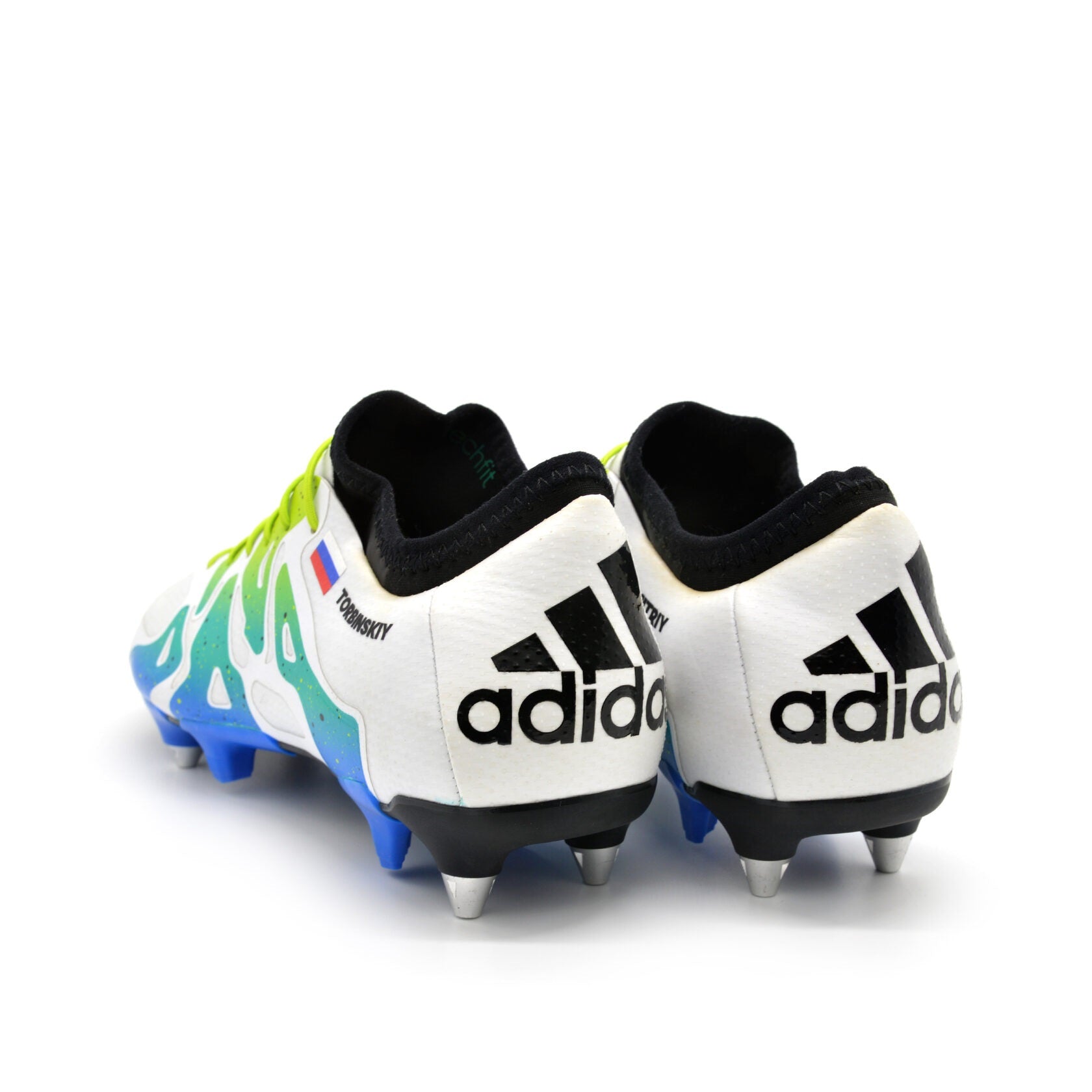 15.1 Leather FG/AG Elite 'White/Semi Solar Slime - Elite Boots