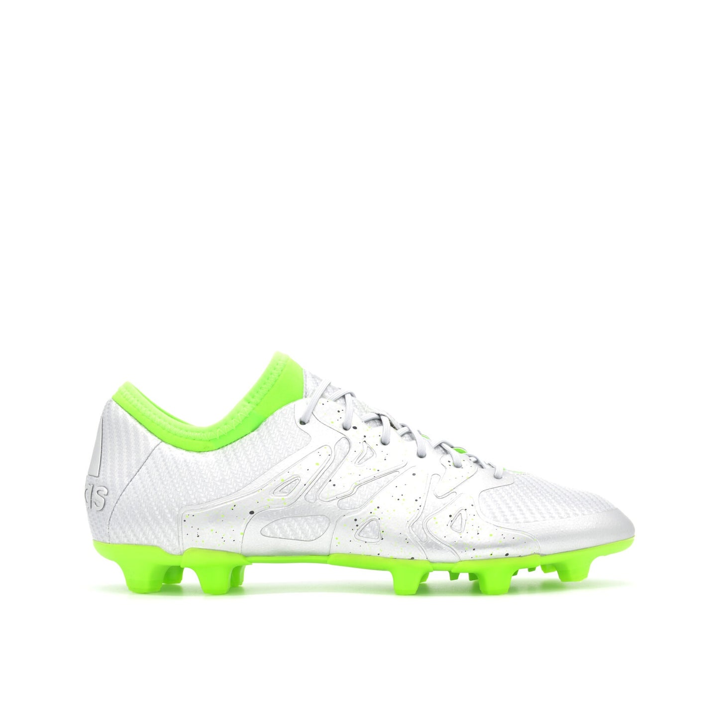 15.1 Eskolaite FG/AG Silver Metallic/Solar Green - Elite Boots