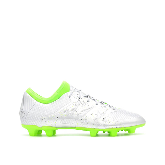 15.1 Eskolaite FG/AG Silver Metallic/Solar Green - Elite Boots