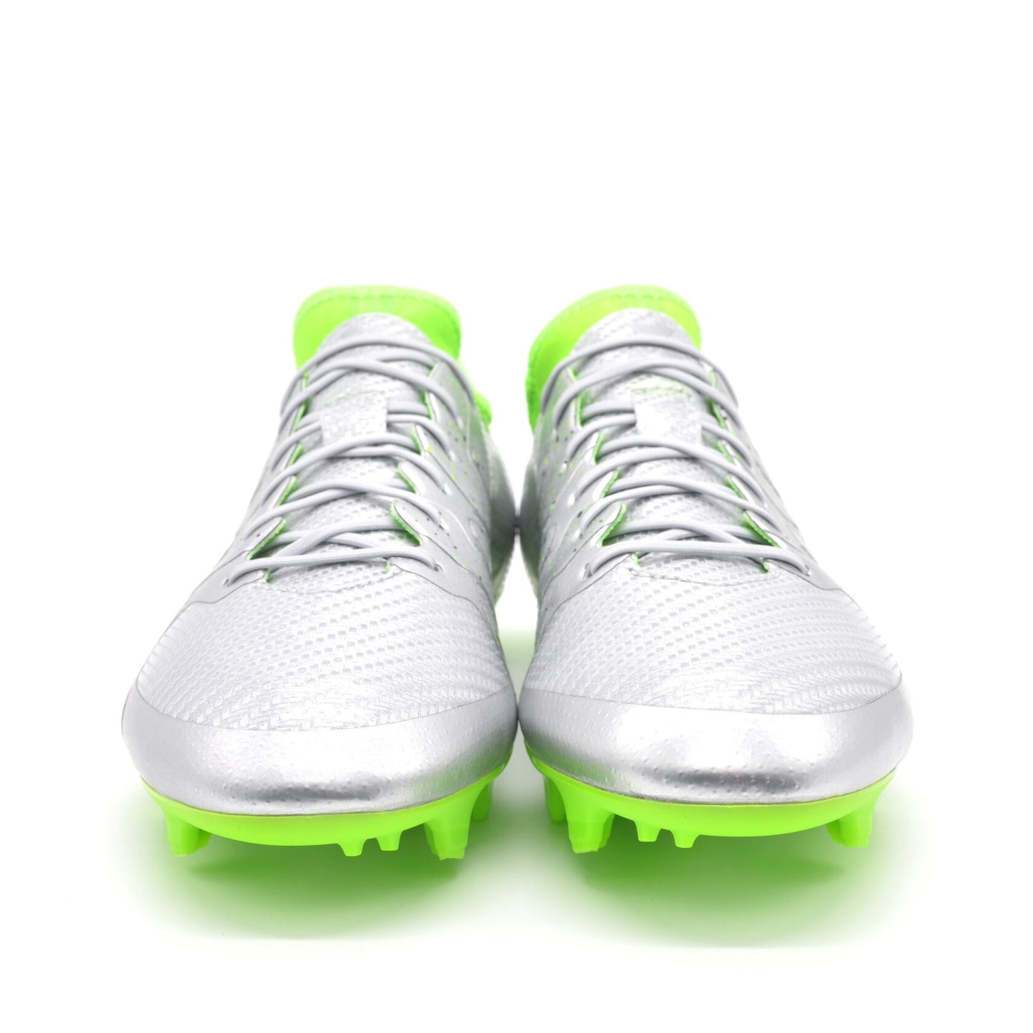 15.1 Eskolaite FG/AG Silver Metallic/Solar Green - Elite Boots