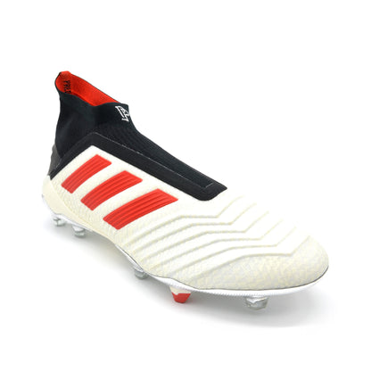 Predator 19+ FG/AG Paul Pogba Season 5 - White/Red Limited Edition - Elite Boots