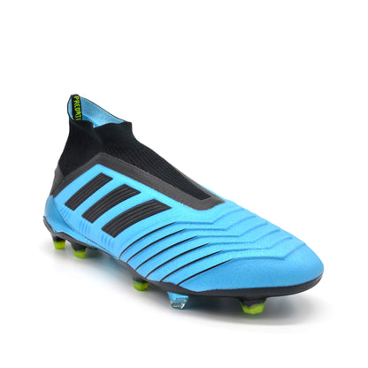 Predator 19+ FG/AG Hard Wired - Bright Cyan/Black - Elite Boots
