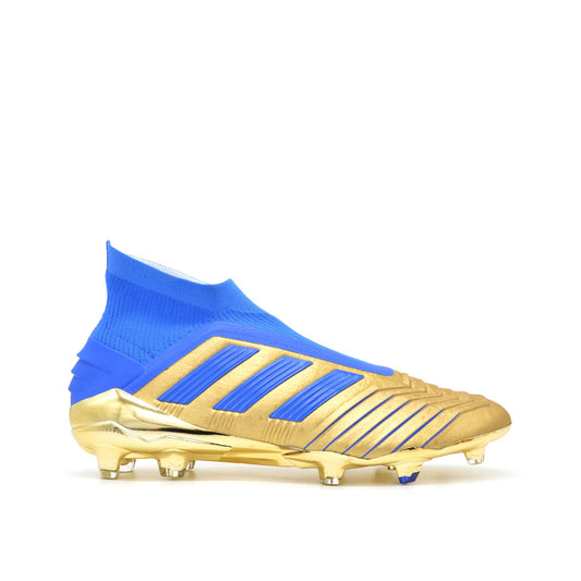 Predator 19+ FG/AG Input Code - Gold Metallic/Blue - Elite Boots