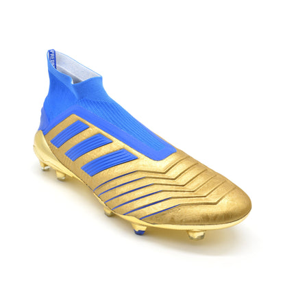 Predator 19+ FG/AG Input Code - Gold Metallic/Blue - Elite Boots