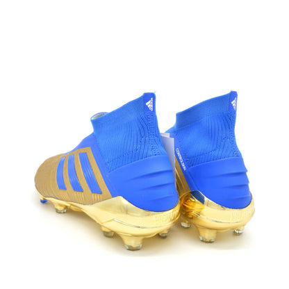 Predator 19+ FG/AG Input Code - Gold Metallic/Blue - Elite Boots