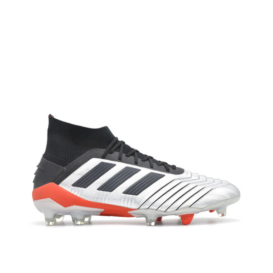 Predator 19.1 FG/AG 302 Redirect - Silver Metallic/Red - Elite Boots