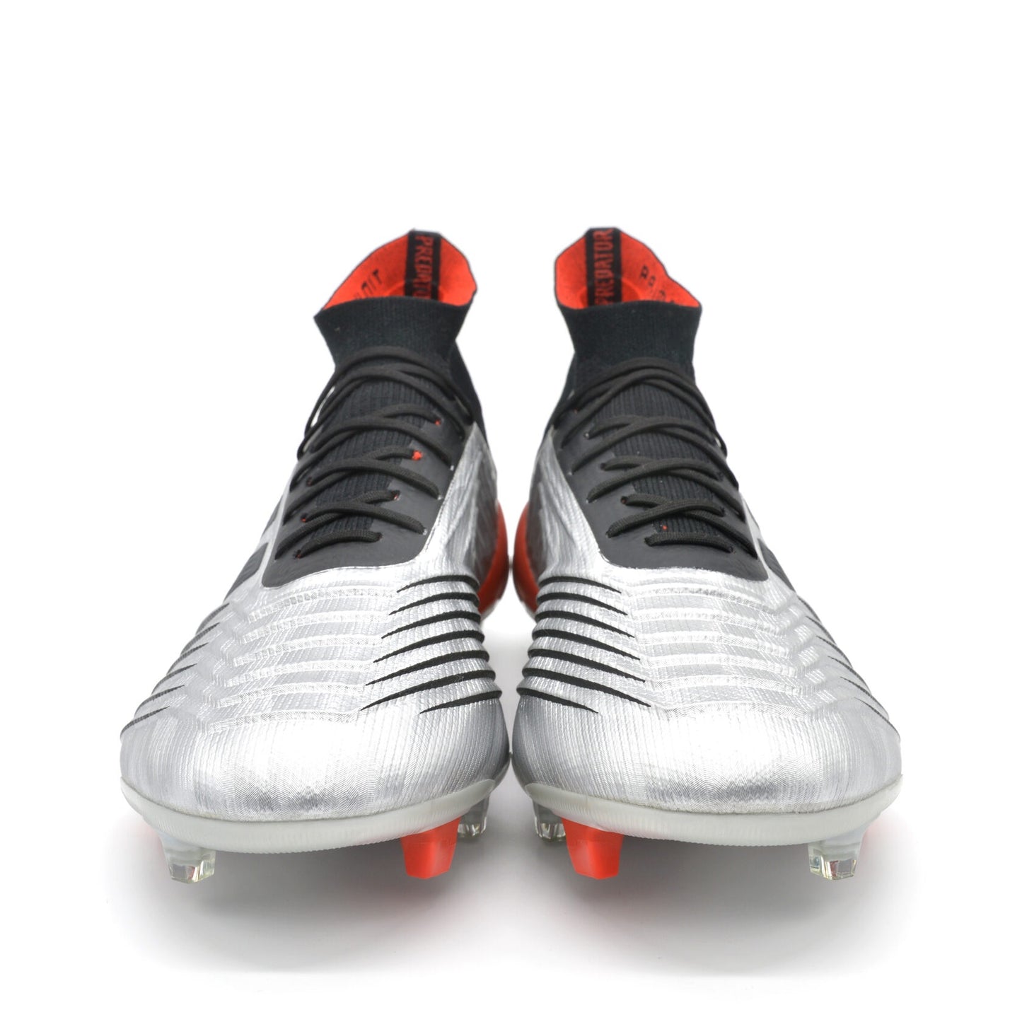 Predator 19.1 FG/AG 302 Redirect - Silver Metallic/Red - Elite Boots