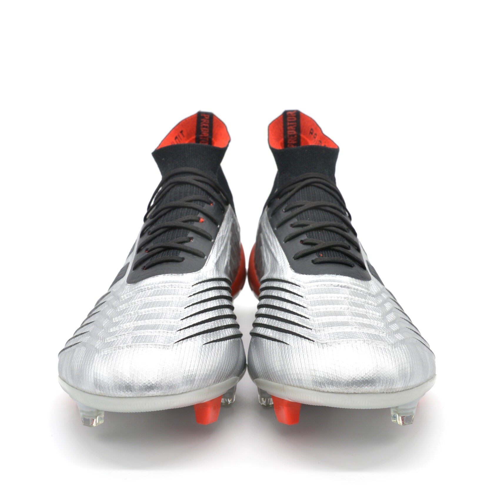 Predator 19.1 FG/AG 302 Redirect - Silver Metallic/Red - Elite Boots