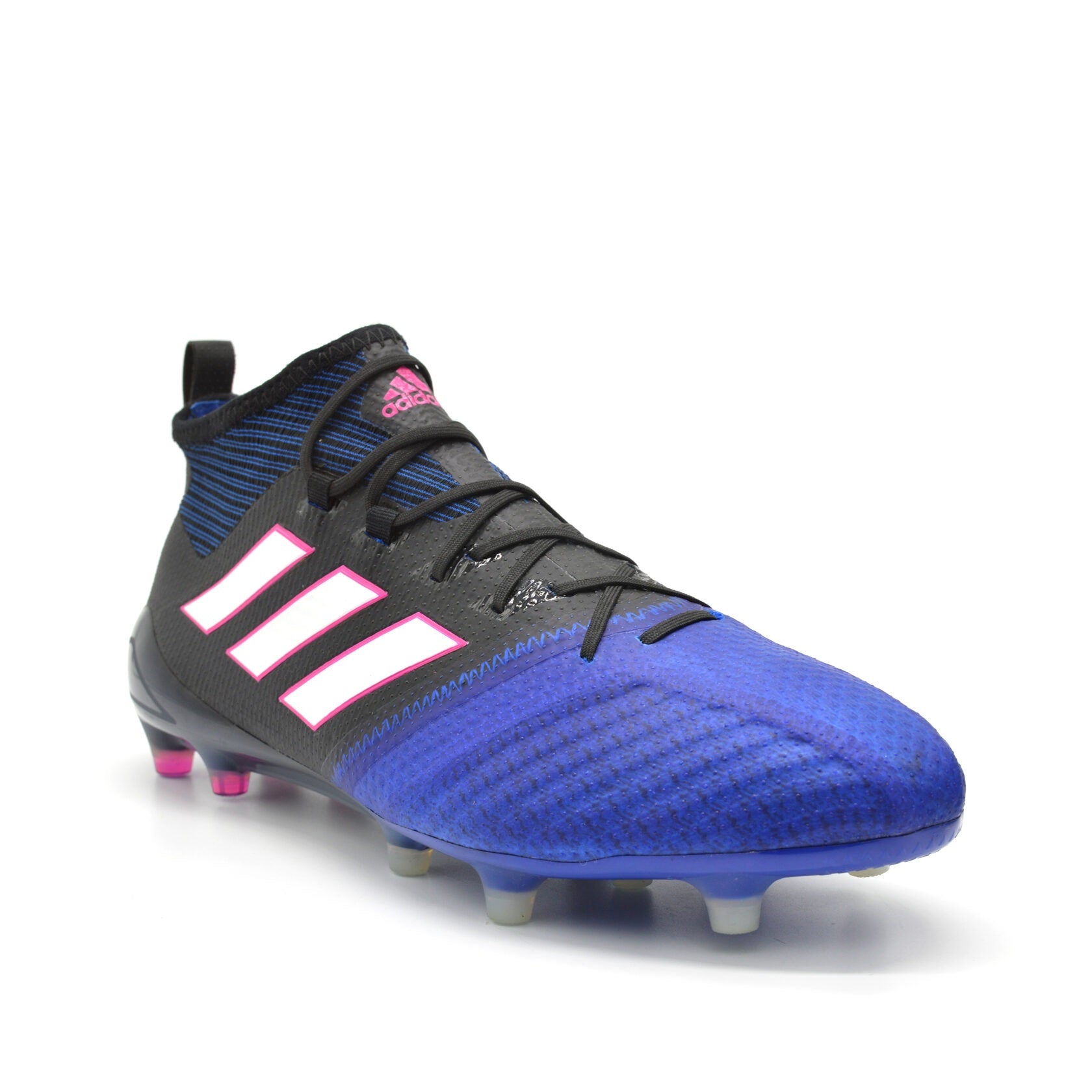 ACE 17.1 Primeknit SG Blue Blast - Black/Blue - Elite Boots