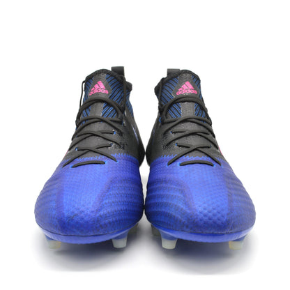 ACE 17.1 Primeknit SG Blue Blast - Black/Blue - Elite Boots