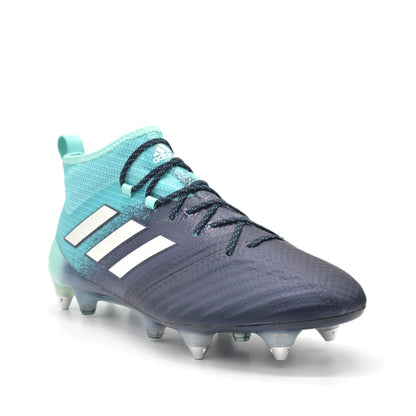 ACE 17.1 Primeknit FG/AG Ocean Storm - Aqua/Legend Ink - Elite Boots