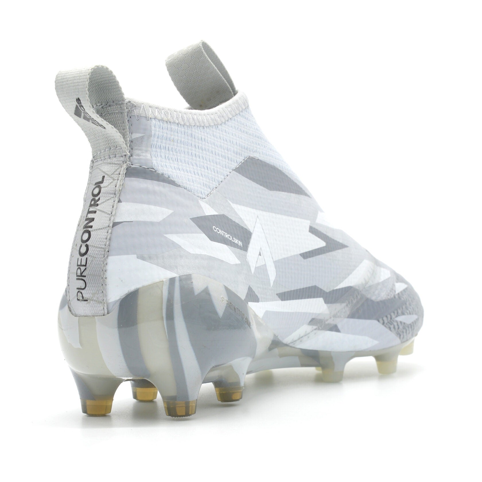 ACE 17+ PureControl FG/AG Camouflage - Grey/White - Elite Boots