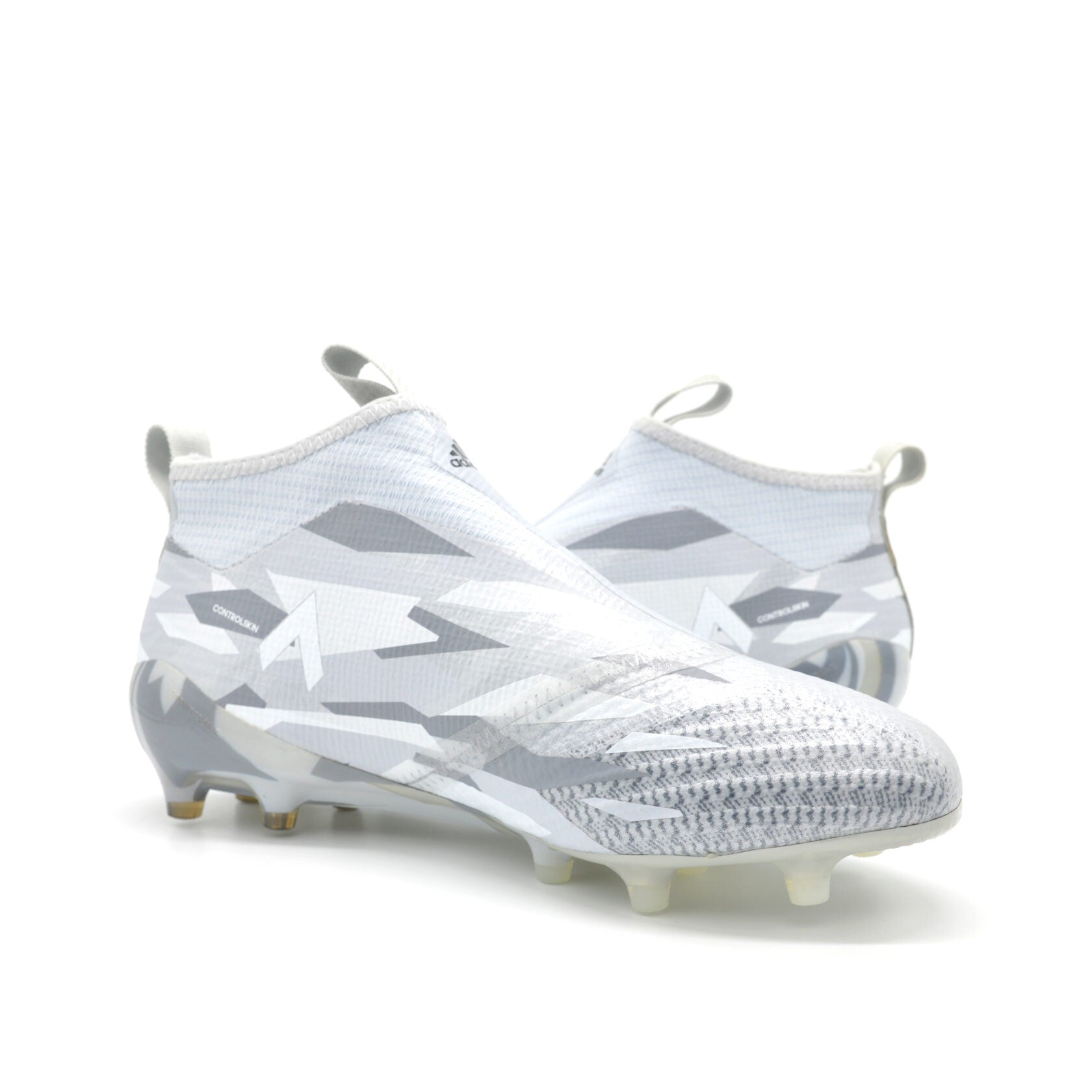 ACE 17+ PureControl FG/AG Camouflage - Grey/White - Elite Boots