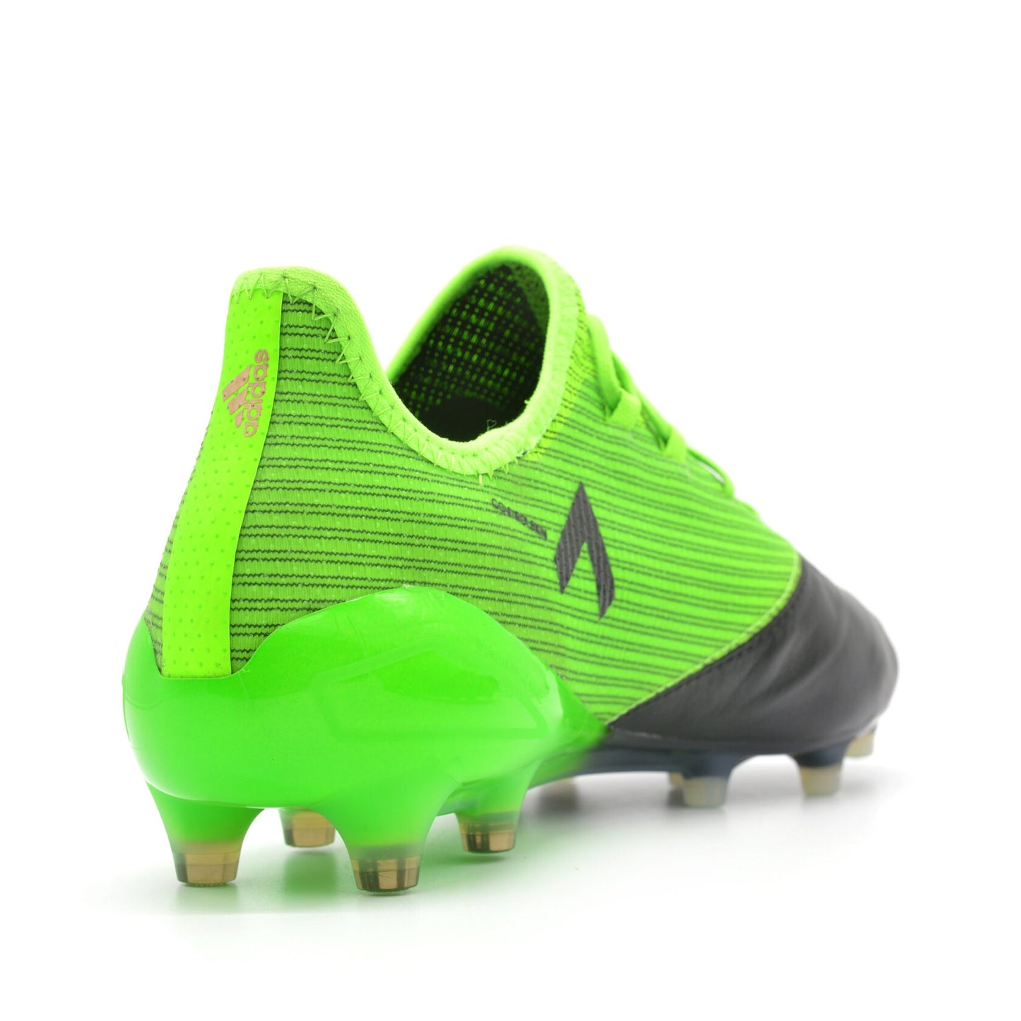 ACE 17.1 Leather FG/AG Turbocharge - Solar Green/Black - Elite Boots
