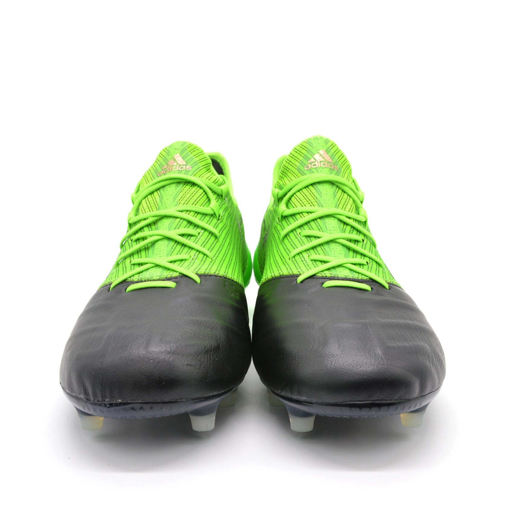 ACE 17.1 Leather FG/AG Turbocharge - Solar Green/Black - Elite Boots
